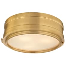 Rye 3 Light 14" Wide Flush Mount Ceiling Fixture / Wall Sconce