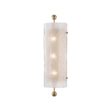 Broome 3 Light 23" Tall Wall Sconce