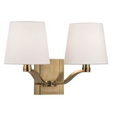 Clayton 2 Light 9" Tall Wall Sconce