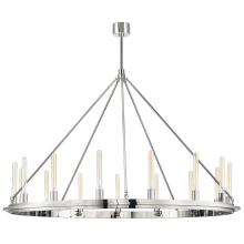 Chambers 15 Light 58" Wide Ring Chandelier