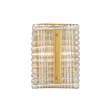 Athens 2 Light 10" Tall Wall Sconce