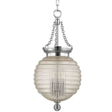 Coolidge 3 Light 10" Wide Taper Candle Pendant