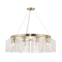 Charles 10 Light 35" Wide Ring Chandelier