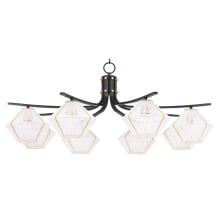 Saranac 8 Light 27" Wide Chandelier