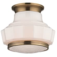 Odessa Single Light 9" Wide Semi-Flush Ceiling Fixture