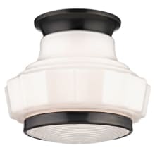 Odessa Single Light 9" Wide Semi-Flush Ceiling Fixture