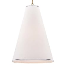 Worth Single Light 16" Wide Pendant