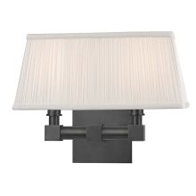 Dixon 2 Light 12" Wide Bathroom Vanity Light