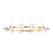 Austen 12 Light 40" Wide Ring Chandelier