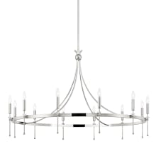 Gates 12 Light 51" Wide Taper Candle Chandelier