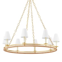 Swanton 8 Light 43" Wide Candle Style Chandelier