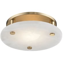 Croton Single Light 12" Wide Integrated LED Flush Mount Ceiling Fixture / Wall Sconce