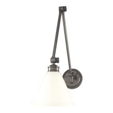 Exeter Single Light 19" Tall Wall Sconce