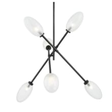 Alberton 6 Light 53" Wide Sputnik Chandelier