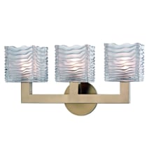 Sagamore 3 Light 18" Wide LED Bathroom Vanity Light