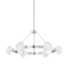 Barclay 6 Light 35" Wide Ring Chandelier