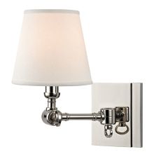 Hillsdale Single Light 10" Tall Wall Sconce