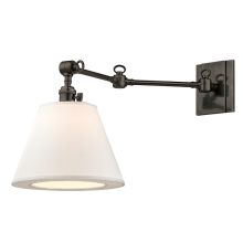 Hillsdale Single Light 13" Tall Wall Sconce