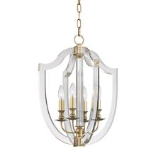 Arietta 4 Light 17" Wide Taper Candle Pendant