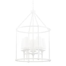 Torch 5 Light 25" Wide Chandelier