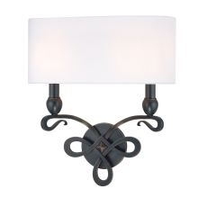 Pawling 2 Light 17" Tall Wall Sconce
