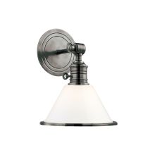 Garden City 11" Tall Wall Sconce with Frosted Glass Shade