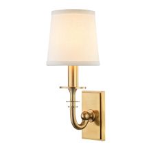 Carroll Single Light 13" Tall Wall Sconce