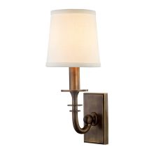 Carroll Single Light 13" Tall Wall Sconce