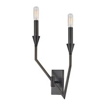 Archie 2 Light 18" Tall Wall Sconce