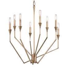 Archie 8 Light 25" Wide Taper Candle Chandelier