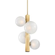 Hinsdale 4 Light 21" Wide Abstract Pendant
