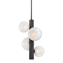 Hinsdale 4 Light 21" Wide Abstract Pendant