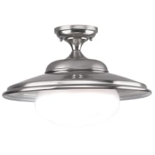 Independence Single Light 19" Wide Semi-Flush Ceiling Fixture
