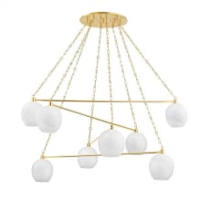 Asbury Park 8 Light 55" Wide Chandelier