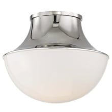 Lettie Single Light 11" Wide Integrated LED Flush Mount Bowl Ceiling Fixture