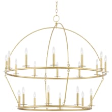 Howell 20 Light 47" Wide Taper Candle Style Chandelier