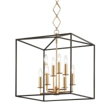 Richie 8 Light 18" Wide Taper Candle Mini Chandelier