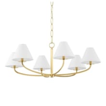 Stacey 6 Light 40" Wide Chandelier