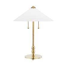 Flare 2 Light 24" Tall Buffet Table Lamp