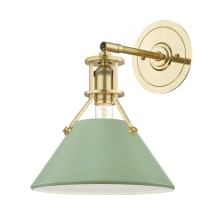Painted No.2 12" Tall Bathroom Sconce