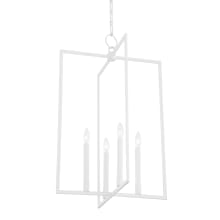Middleborough 4 Light 20" Wide Taper Candle Pendant