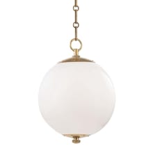 Sphere No.1 Single Light 12" Wide Pendant