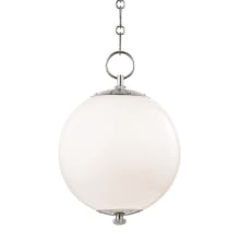 Sphere No.1 Single Light 12" Wide Pendant