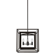 Doherty 4 Light 15" Wide Taper Candle Pendant