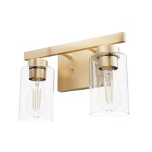 Hartland 2 Light Vanity Light with Cylinder Shades