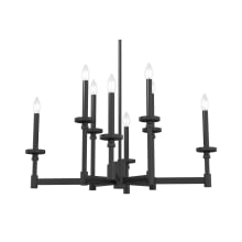 Briargrove 8 Light 30" Wide Taper Candle Chandelier