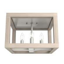Squire Manor 4 Light 12" Wide LED Flush Mount Ceiling Fixture