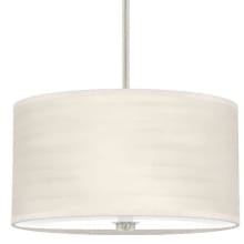 Solhaven 2 Light 14" Wide Pendant with Polystyrene and Paper Veneer Overlay Glass Shade