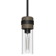 River Mill 4" Wide Mini Pendant with Clear Glass Shade