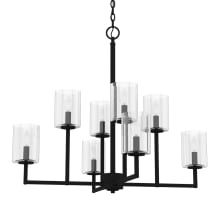 Kerrison 8 Light 31" Wide Candle Style Chandelier with Shades